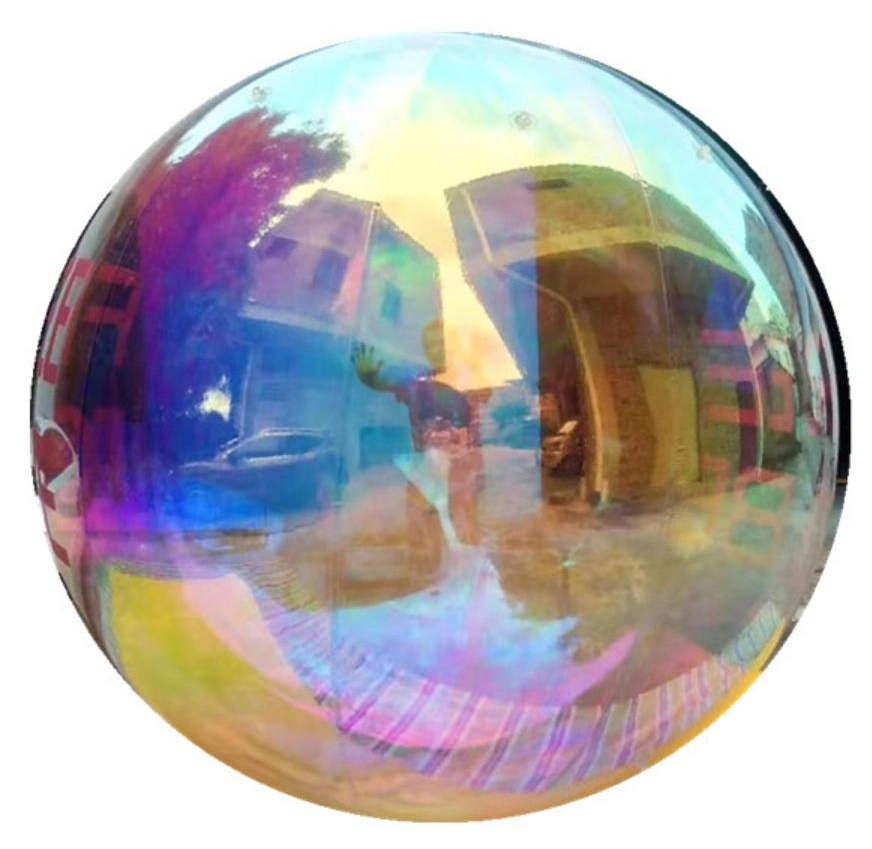 Customized Color Inflatable Mirror Ball PVC Show Ball Mirror Ball