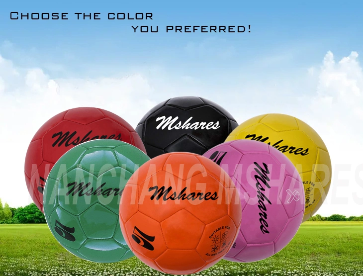 Official Size 5 TPU Leather Training Footballs for Outdoor and Indoor