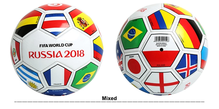 World Cup Country Flag Soccer Ball in Promotion