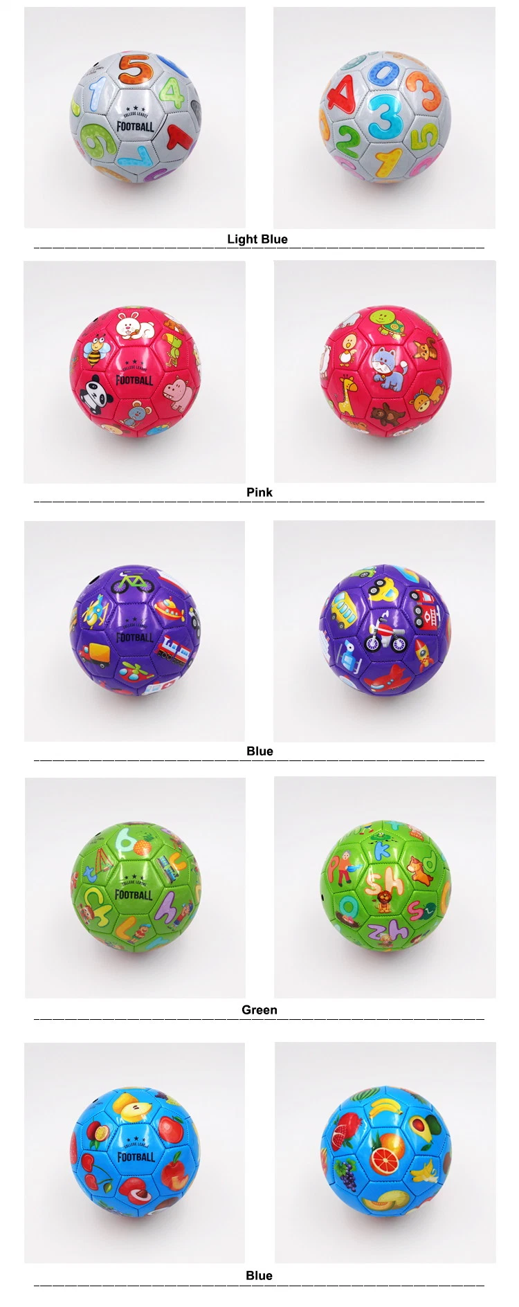 Rock-Bottom Price Harmless PVC Small Soccer Balls