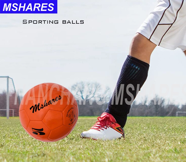 Factory Manufacturing Artificial Leather Sporting Balls Training Soccer Balls