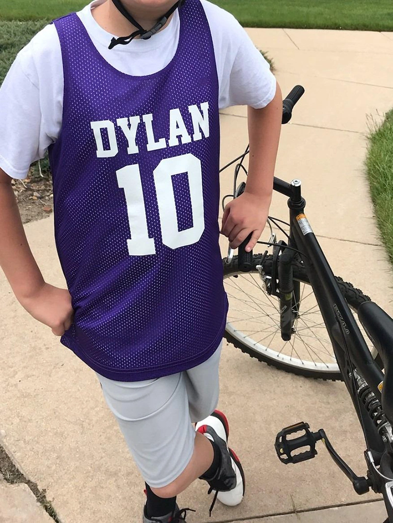 Youth Basketball Jersey Custom Sublimation Basketball Uniforms Personalized Polyester Basketball Uniform