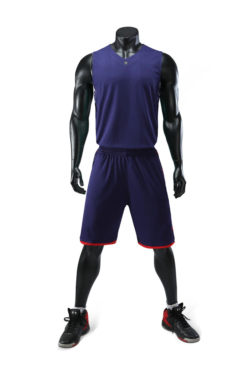 Custom Mens Club Sport Wear Breathable Dryfit 2PCS Tops and Shorts Set Black Basketball Football Uniform Jersey for Youth Boys