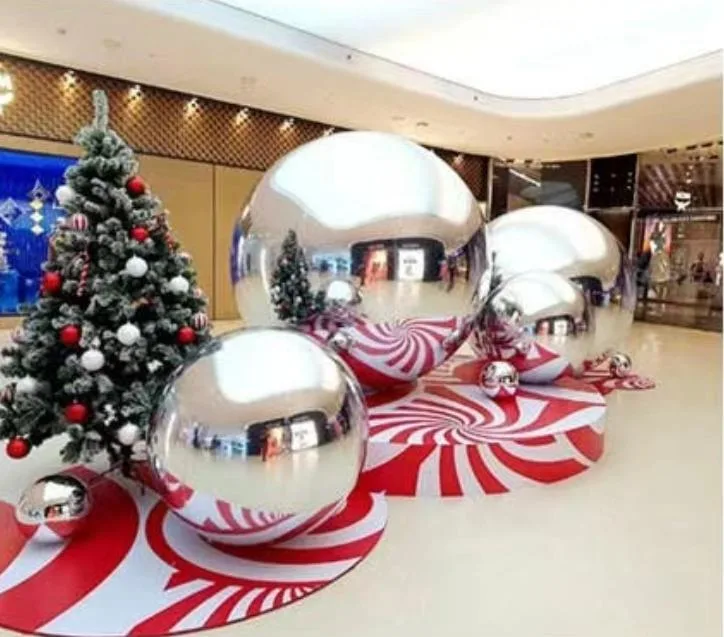 Customized Color Inflatable Mirror Ball PVC Show Ball Mirror Ball