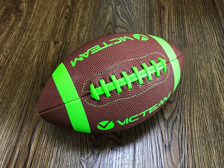 PU Leather American Football Rugby Ball for Training