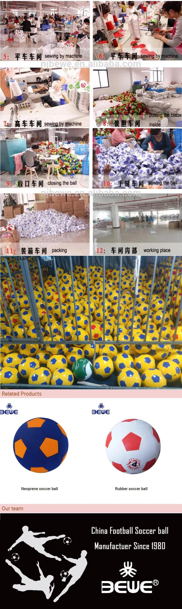 Cheap Custom OEM Printed PVC Soccer Ball