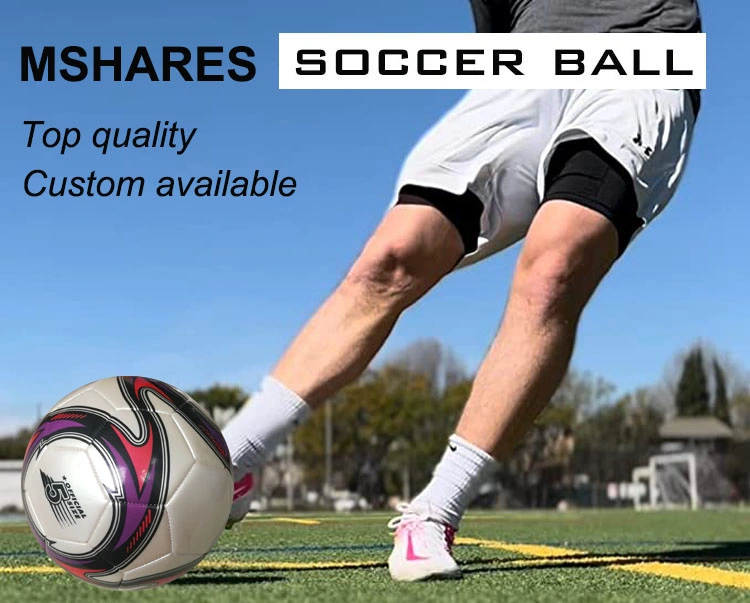 Professional Official Size 3/4/5 Custom Logo PU Soccer Balls for Team