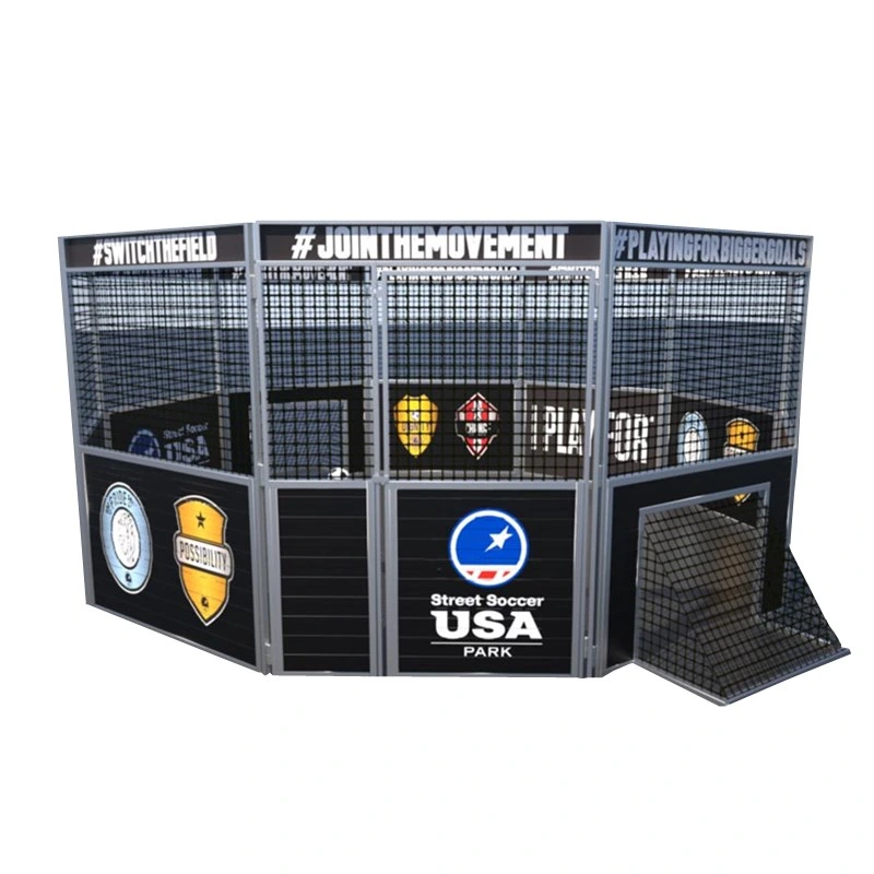 Popular 1V1 Soccer Cage Street Football Cage for Park Soccer Field