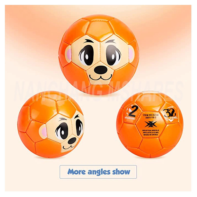 Monkey Pattern Kids Training Indoor Outdoor Mini Size 2 Soccer Ball