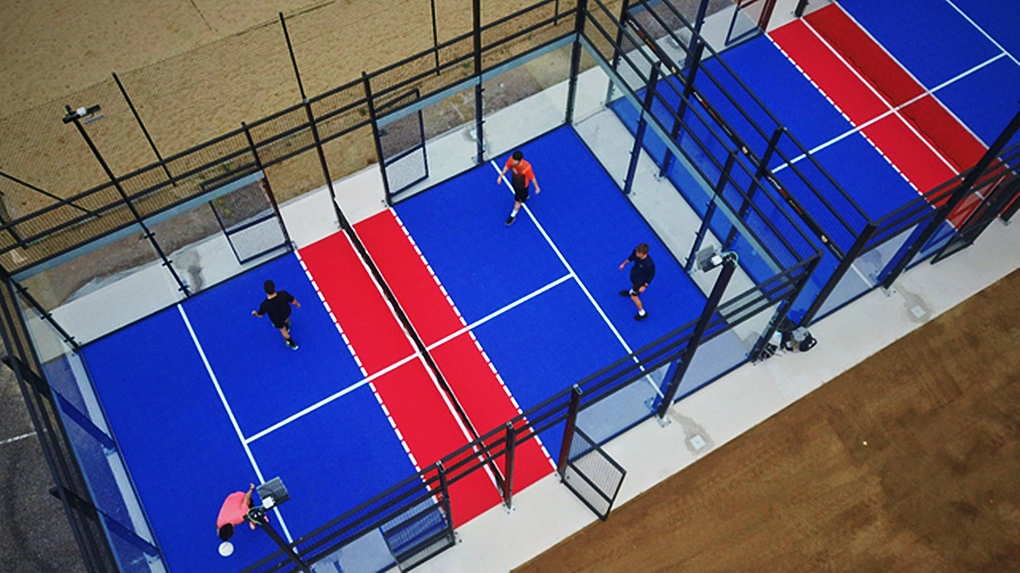 European Standard Soccer Courts Small Padbol Court China Factory