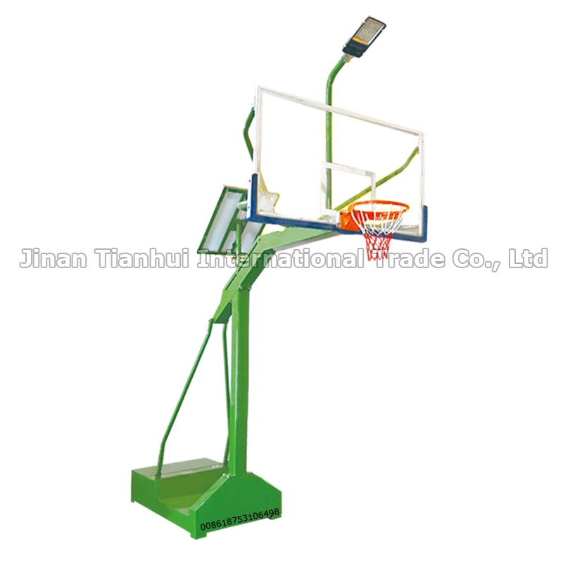 Fiba Standard Professional Competition Electric Folding Basketball Stand