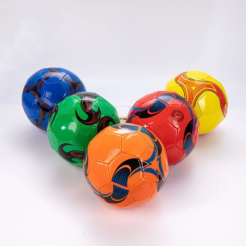 Random Color Durable Kids Cheap PVC Soccer Ball Football