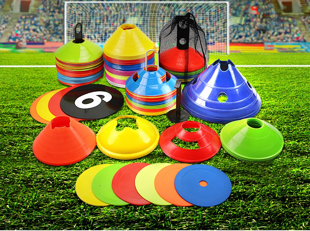 Sell Well Custom Outdoor Sports Speed Agility Football Training Soccer Field Marker Kit Set Soccer Cones