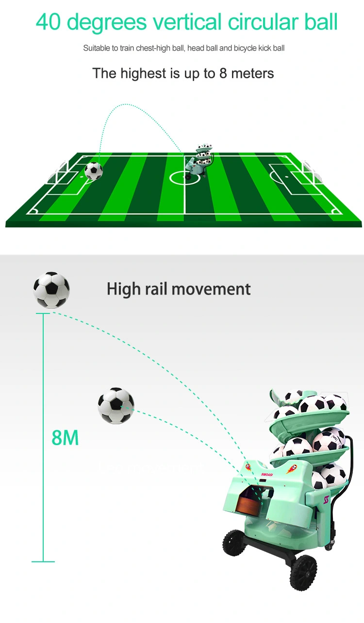 2018 Intelligent Soccer Ball Feeder with Remote Control