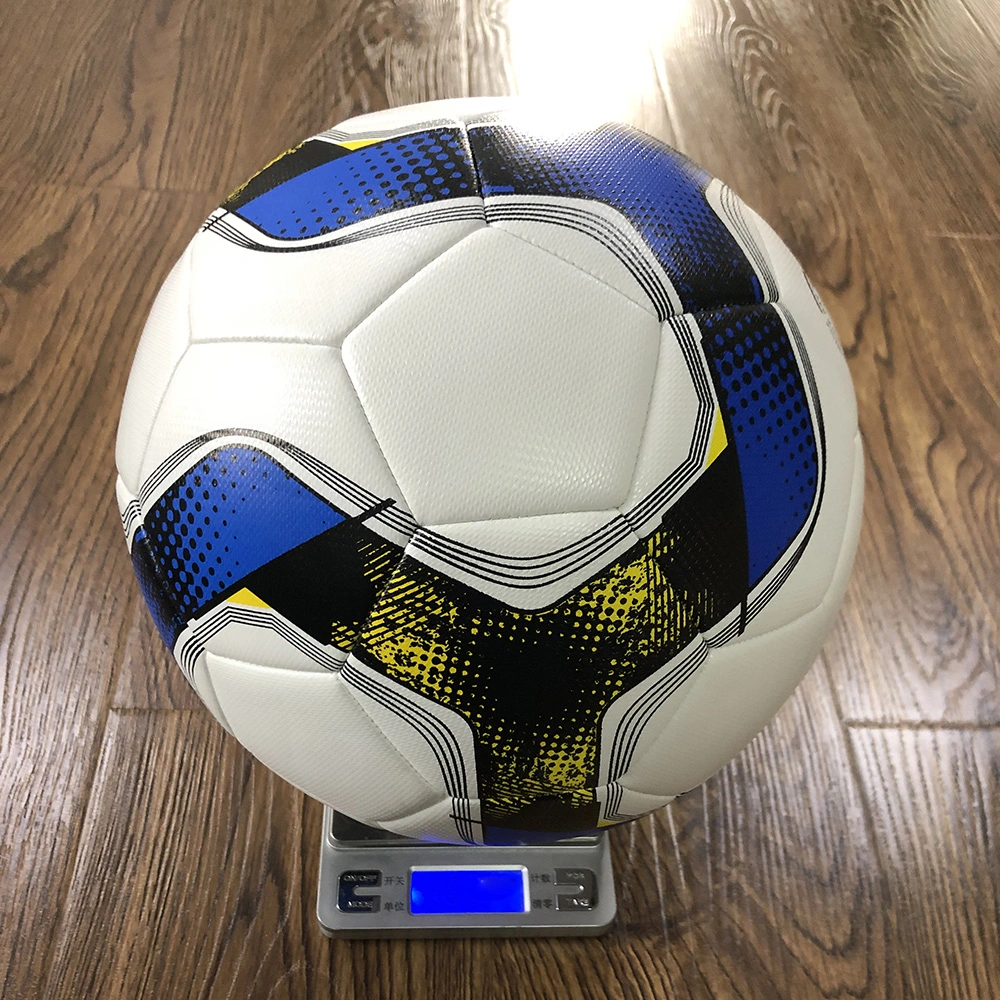 Size 3 4 5 Machine Stitched PU Football Soccer Ball