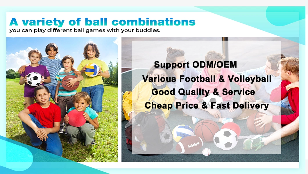 Professional Machine-Stitched PVC/TPU/PU Toy/ Sport/Promotion/Decoration Soccer Ball Football with Custom Logo