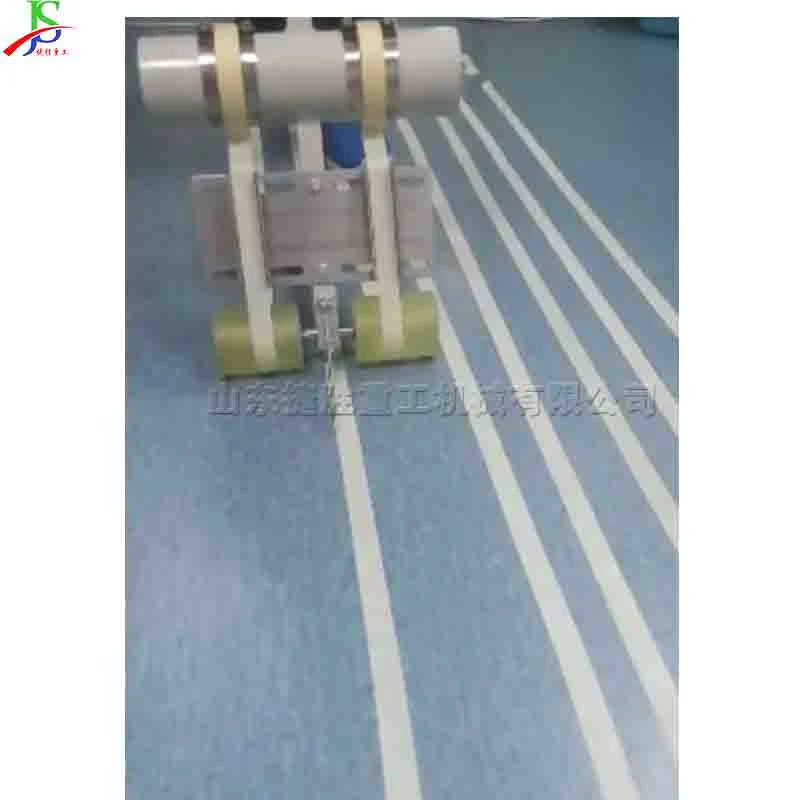 Basketball Court Line Drawing Machine Masking Tape Pasting Machine Parking Space Marking Floor Workshop Tape Marking Machine