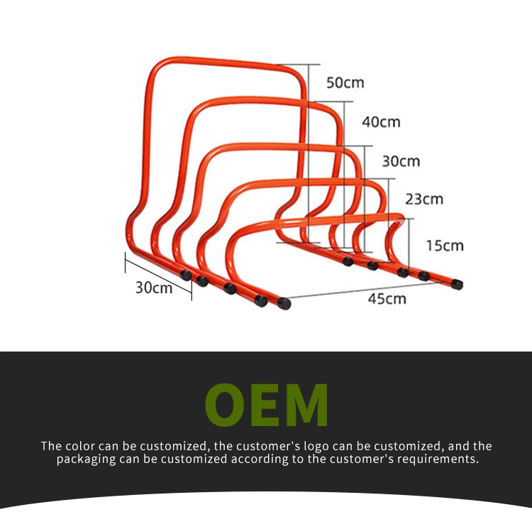 Adjustable PVC Football Soccer Training Agility Hurdle