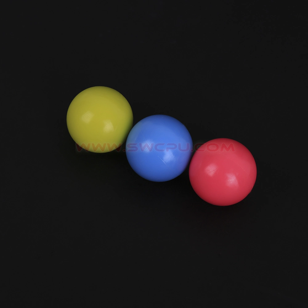 High Bounce Solid Small Colorful Natural Silicone Rubber Toys Ball with Hole
