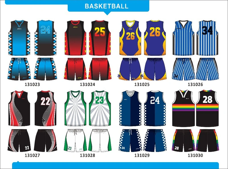 Custom Breathable Team Practice Men Boy Kids Plain Reversible Sublimation Printing Youth Basketball Uniforms Sets