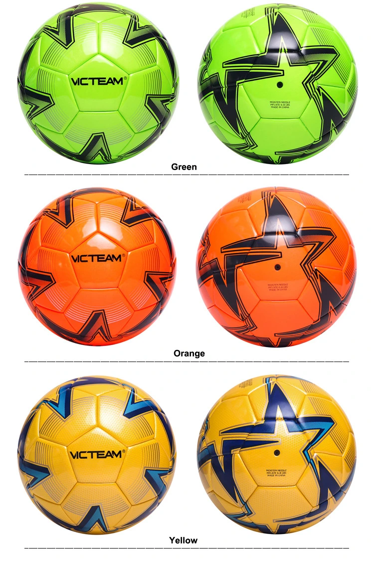 Bright Colored Normal Size Competition Futsal Ball