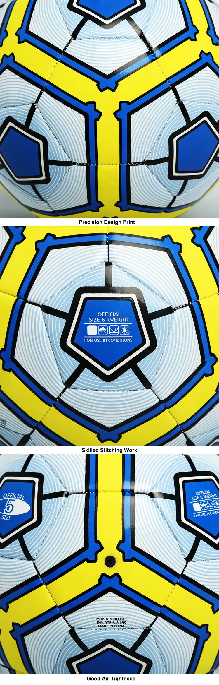 Latest Design Custom Logo Training Soccer Ball OEM