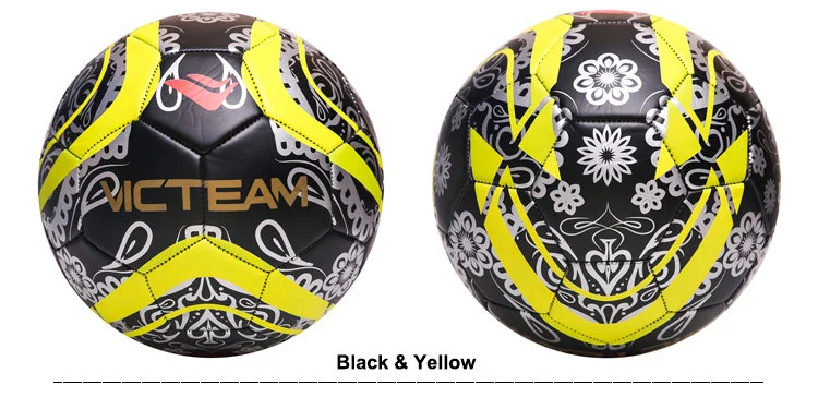 Personalized Black Soccer Ball Factory Direct Sale