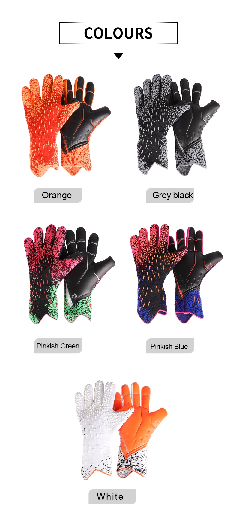 Factory Prices High Standard Non-Slip Goalkeeper Ice Ball Hockey Gloves