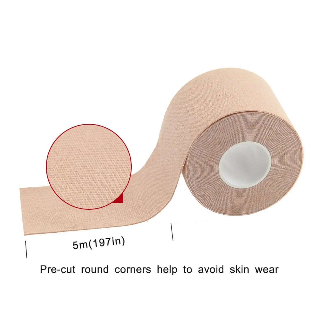 Medical Cotton Elastic Kinesiology Physiotherapy Muscle Kinesiology Sports Tape CE Certified