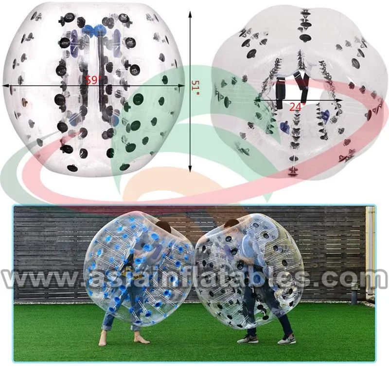 1.2 M Transparent Body Zorbing for Kids