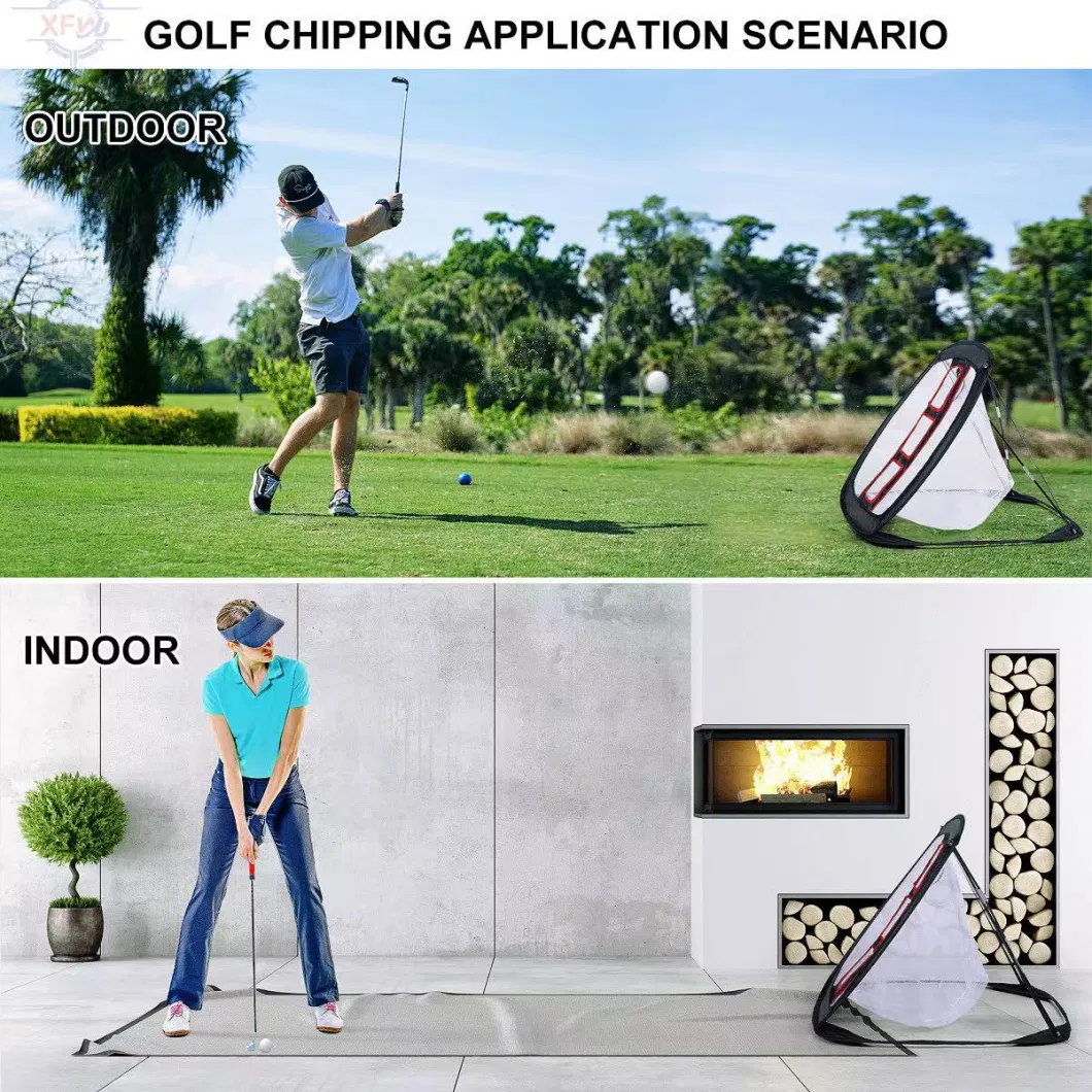 Professional Sporting Goods Multi-Objective Golf Chipping Nets with Carry Bag