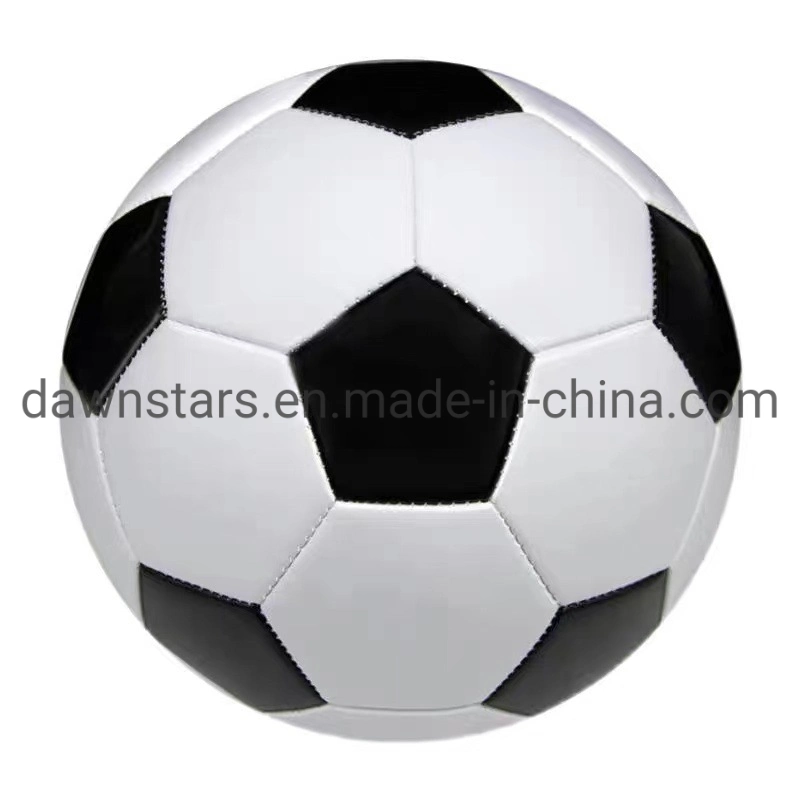 China Wholesale Factory Custom Logo Size 5 PVC Football Machine Stitched Training Ball