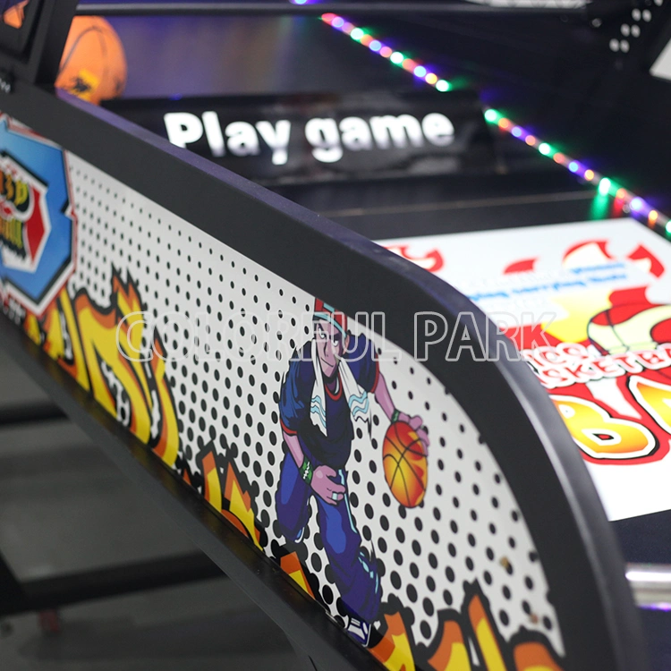 Colorful Park Street Basketball Arcade Game Machine Arcade Game Machine Game Machine Coin Kiddie Ride Game Machine Basketball Game Machine