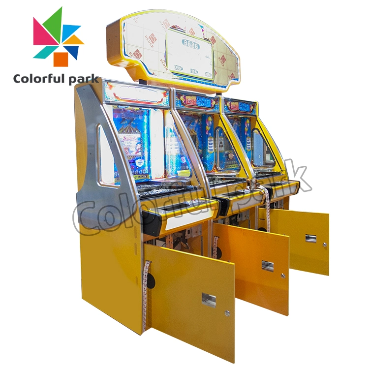 Colorful Park Indoor Mini Euro Arcade Redemption Casino Coin Operated Games Manufacturers Table Top Bonus Coin Pusher Game Machine