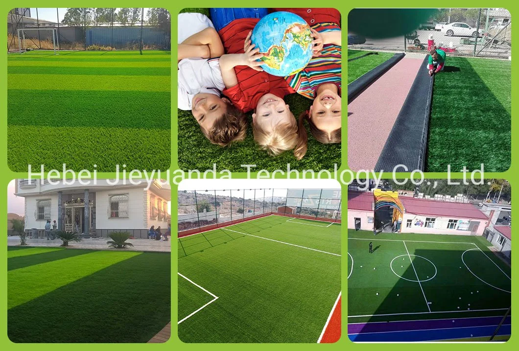 Bicolor 40mm 16 /24 Stithces Synthetic Artificial Grass Sport Football Grass/Soccer Ball