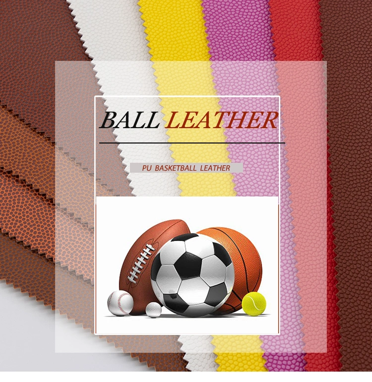 Mirror Pattern PU Synthetic Faux Leather for Soccer Ball Football Toy Ball