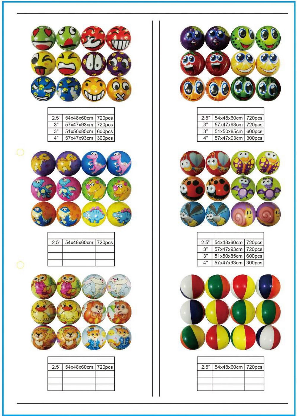 Heat Transfer Balls for Kids Toy Printing PU Antistress Football Stress Ball Color Printing Ball