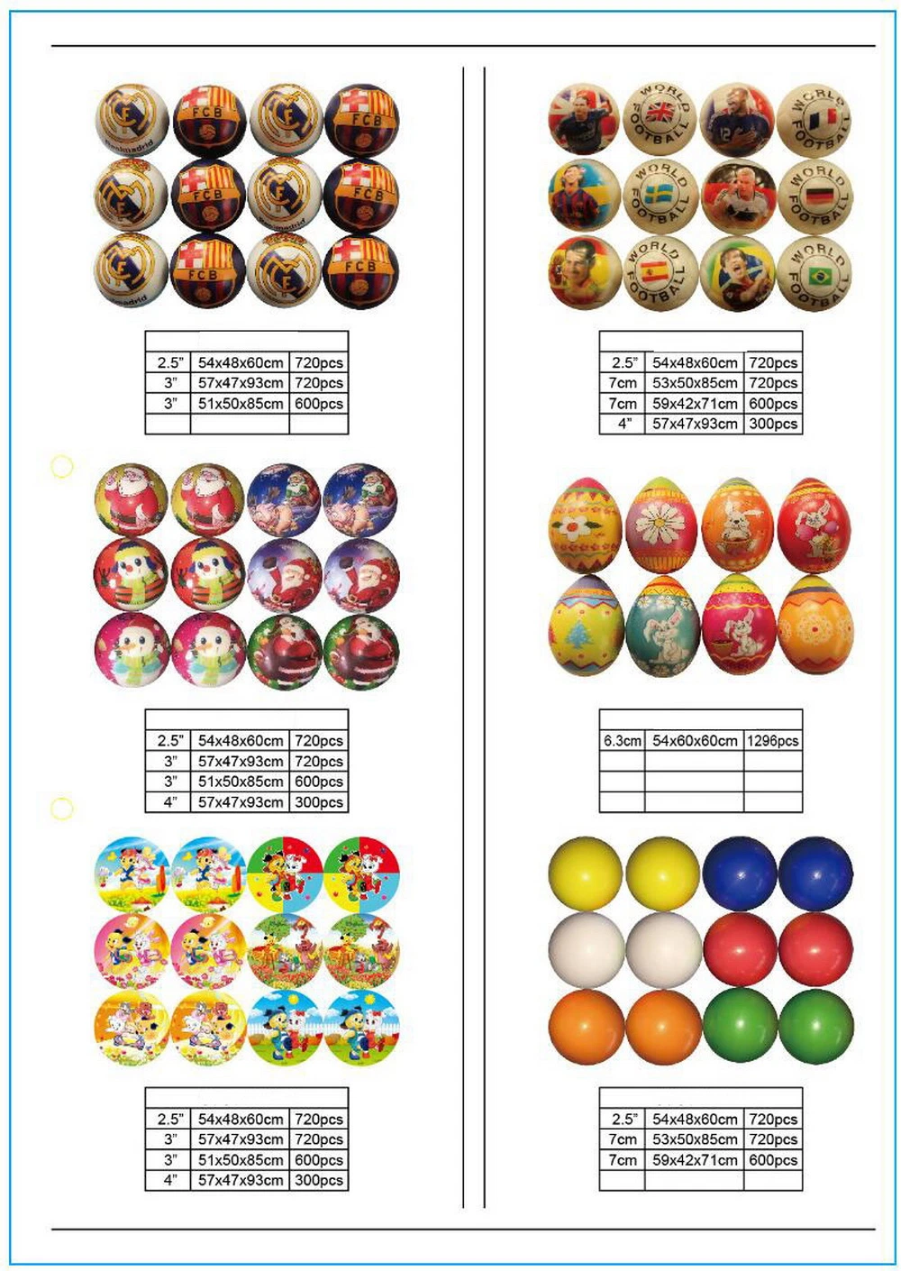 Heat Transfer Balls for Kids Toy Printing PU Antistress Football Stress Ball Color Printing Ball