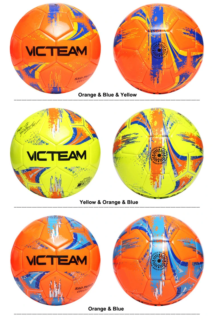 Club-Level Normal Size Five Sleeker Soccer Ball