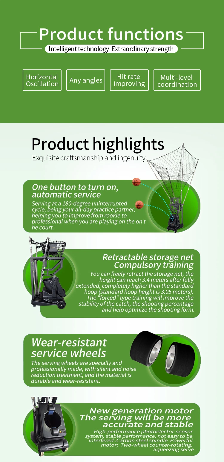 Almighty Basketball Machine Smart Shooting &amp; Feeding for Basketball Training