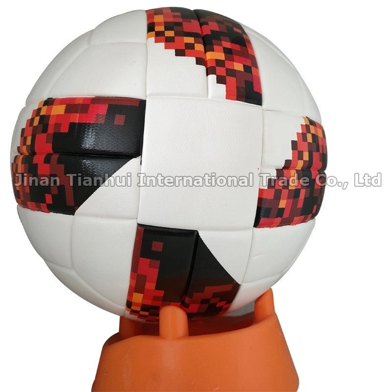 Match League Training Size 5 Custom TPU Leather Thermal Bonding Football Ball Soccer Ball