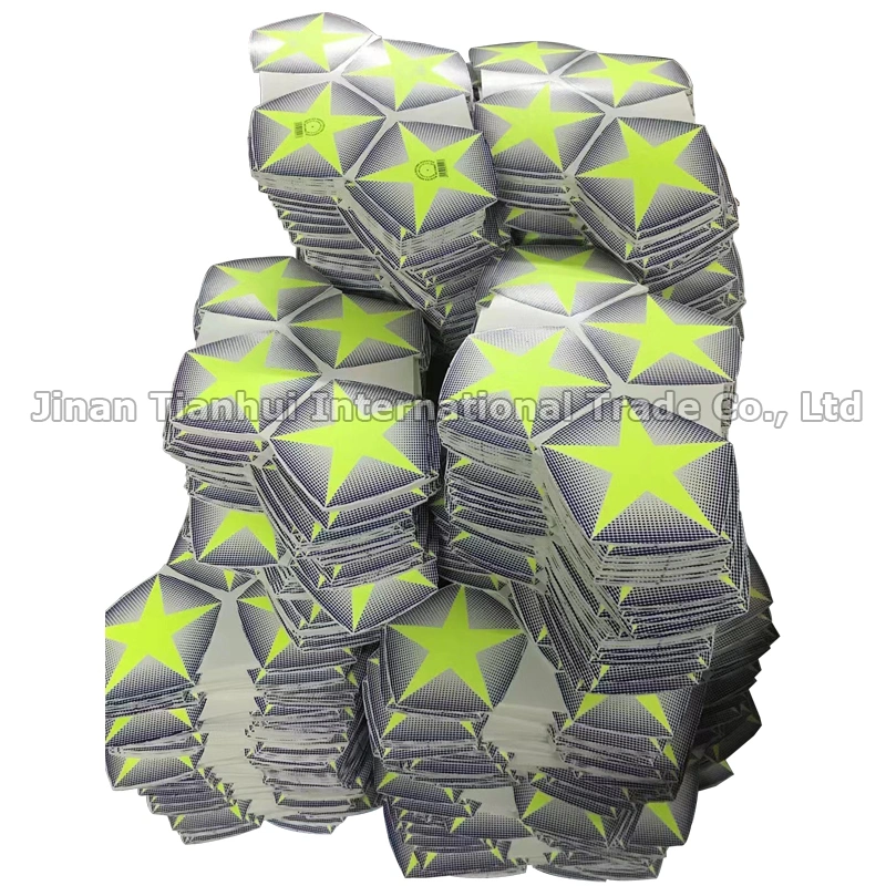 Match League Training Size 5 Custom PU Leather Thermal Bonding Football Ball Soccer Ball