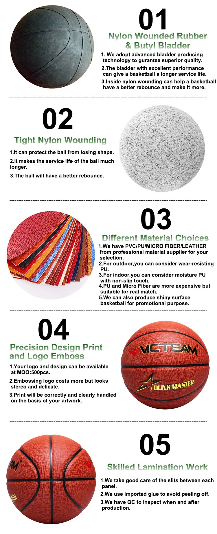 High Quality Moisture-Absorbing Modern Basketball