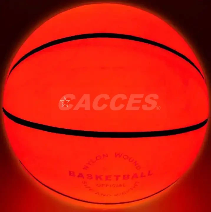 Glow in The Dark Basketball for Teen Boy - Glowing Red Basket Ball, Light up LED Toy for Night Ball Games - Sports Stuff &amp; Gadgets for Kids Age 8 Years Old up