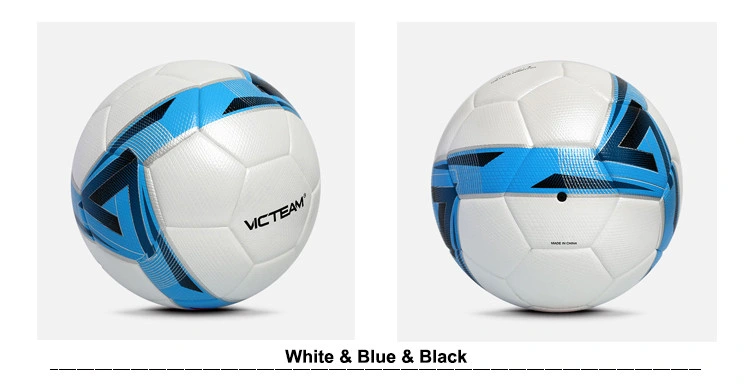 Custom Logo Size 3 4 5 Seamless Match Football Ball