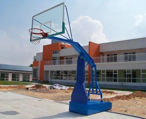 Century Star Basketball Equipment Manufacturer Children Lifting Basketball Hoop Round Tube Basketball Hoop Concave Box Basketball Stand