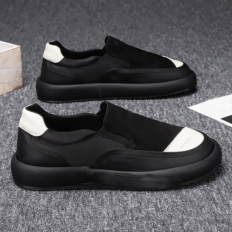 Slip-on Handmade Cloth Shoes Loafers Casual Flat Walking Shoes for Men