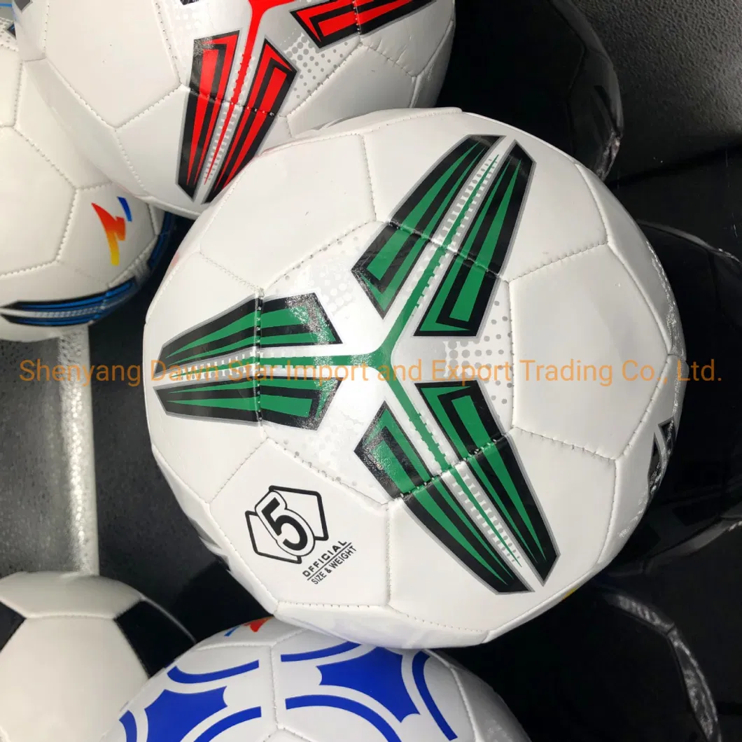 Special Promotion Manufacturers Wholesale Custom No. 5 Children&prime;s Football Youth Machine Stitched PVC Classic Football Soccer Ball