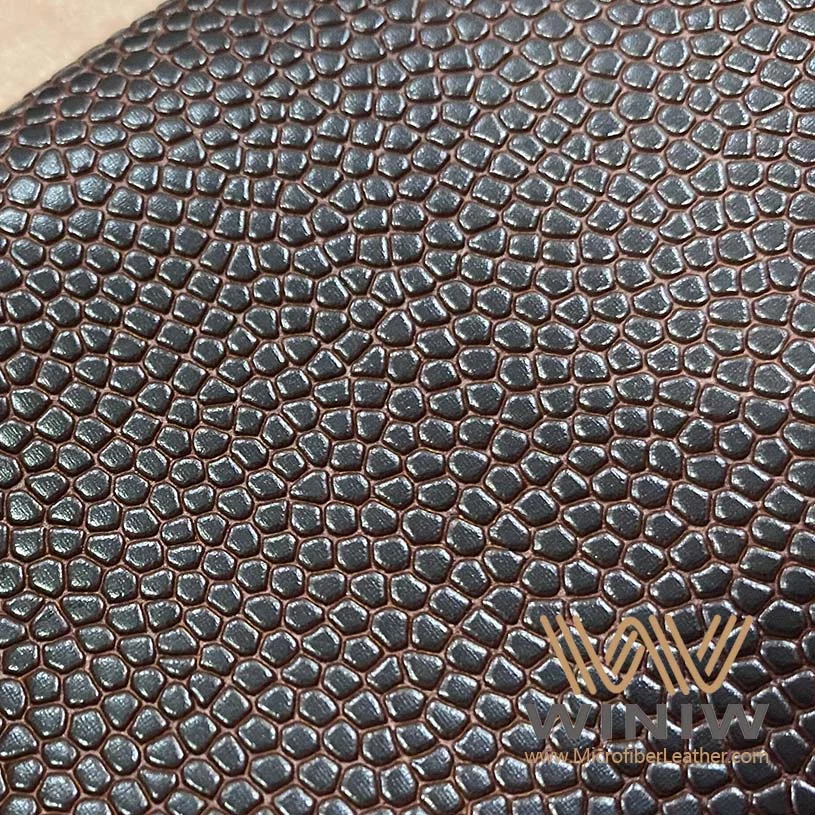 New Design Fashion PU Microfiber Faux Leather Basketball Leather