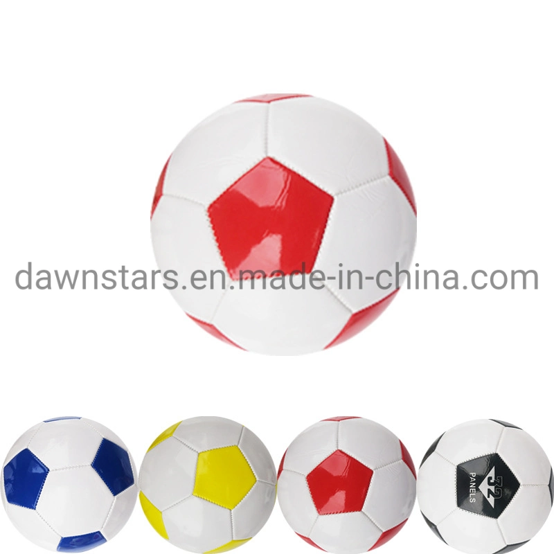 Wholesale No. 2/No. 3no. 4/No. 5 Black and White Children&prime;s Football Machine Sewing Adult PU Professional Wear-Resistant Football